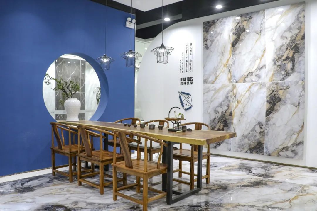 神韻磁磚展廳全新升級(jí)，鋒芒綻現(xiàn)，只等您來！